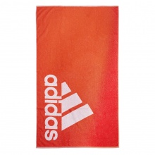 adidas Duschtuch (100% Baumwolle) Logo orange 140x70cm